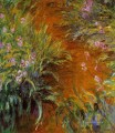 El camino a través de los lirios Claude Monet